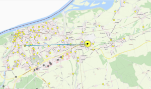 Versorgungsgebiet des Umspannwerkes Jahrsdorf in Braunau